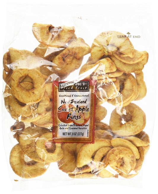 Trader Joe's Dried New Zealand Sweet Apple Rings, 227g