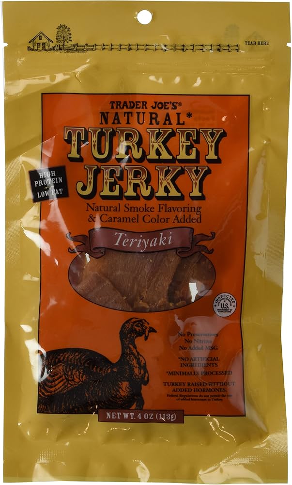 Trader Joe’s Natural Teriyaki Turkey Jerky, 113g