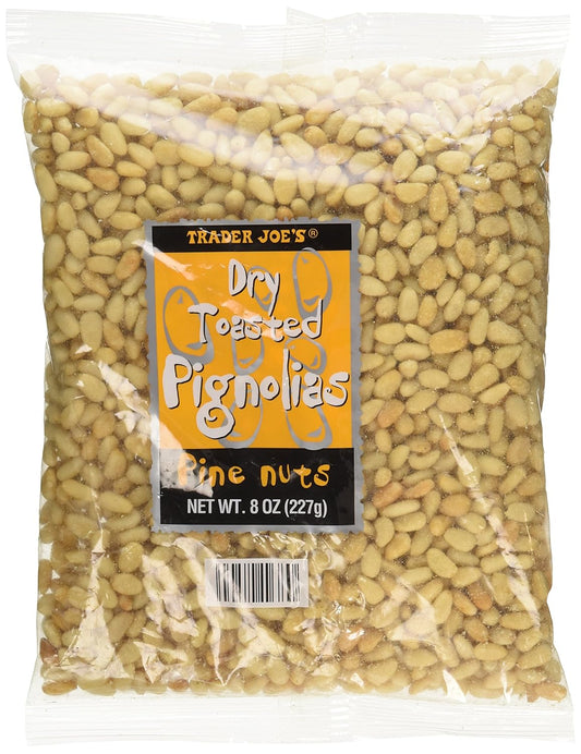 Trader Joe's Dry Toasted Pignolias (Pine Nuts), 227g