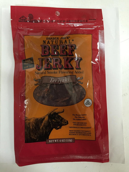 Trader Joe’s Natural Teriyaki Beef Jerky, 113g