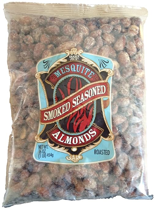 Trader Joe's Mesquite Smoked Seasoned Almonds, 454g