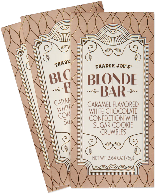 Trader Joe's Blonde Bar, 75g