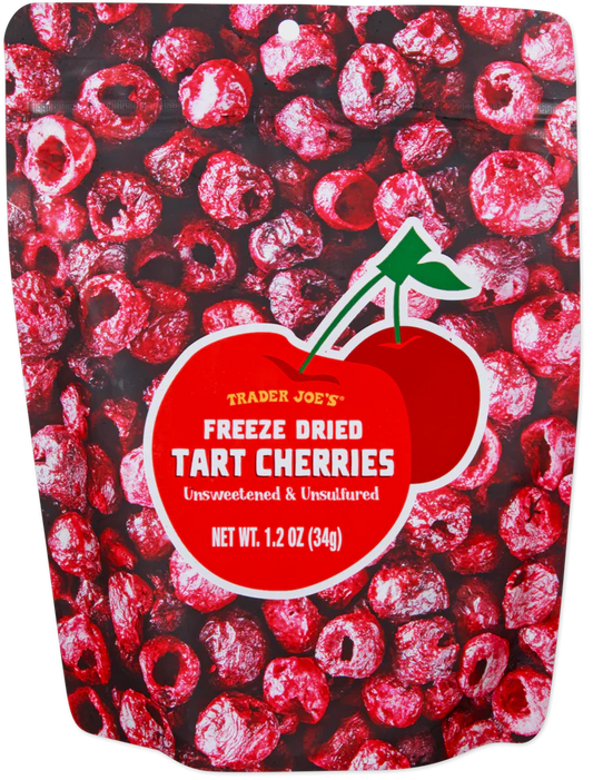 Trader Joe's Freeze Dried Tart Cherries, 34g