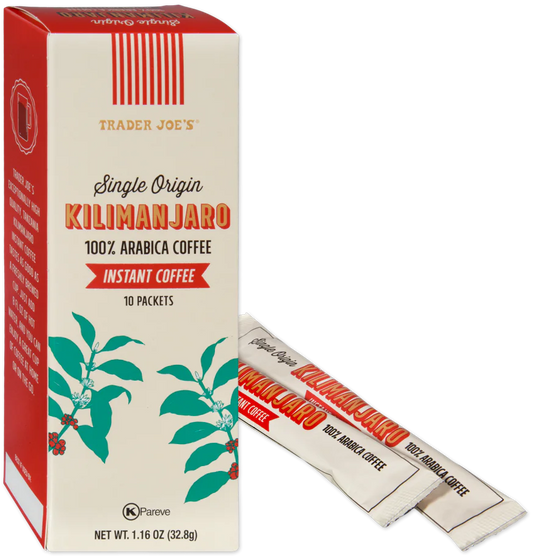 Trader Joe's Single Origin Kilimanjaro Instant Coffee, 32.8g
