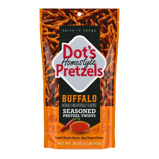 Dot's Homestyle Pretzels, Buffalo, 453g