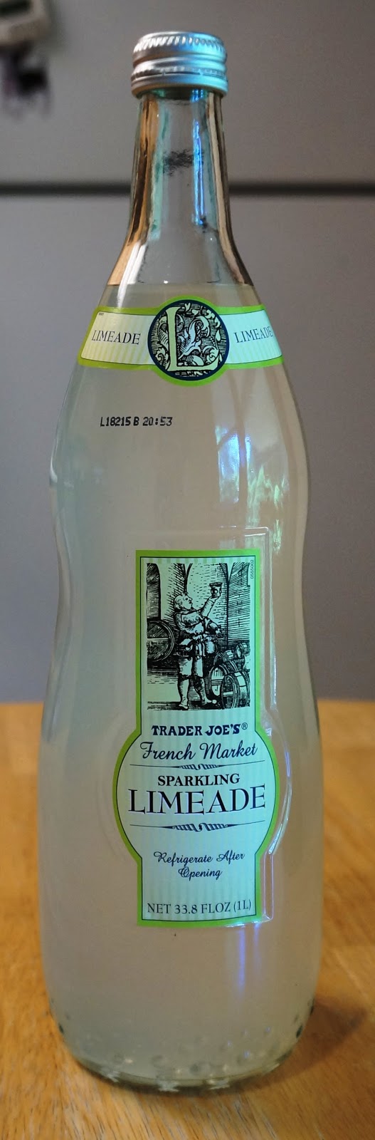 Trader Joe's French Market Sparkling Limeade, 1L