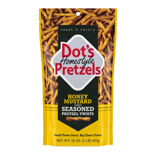 Dot's Homestyle Pretzels, Honey Mustard, 453g