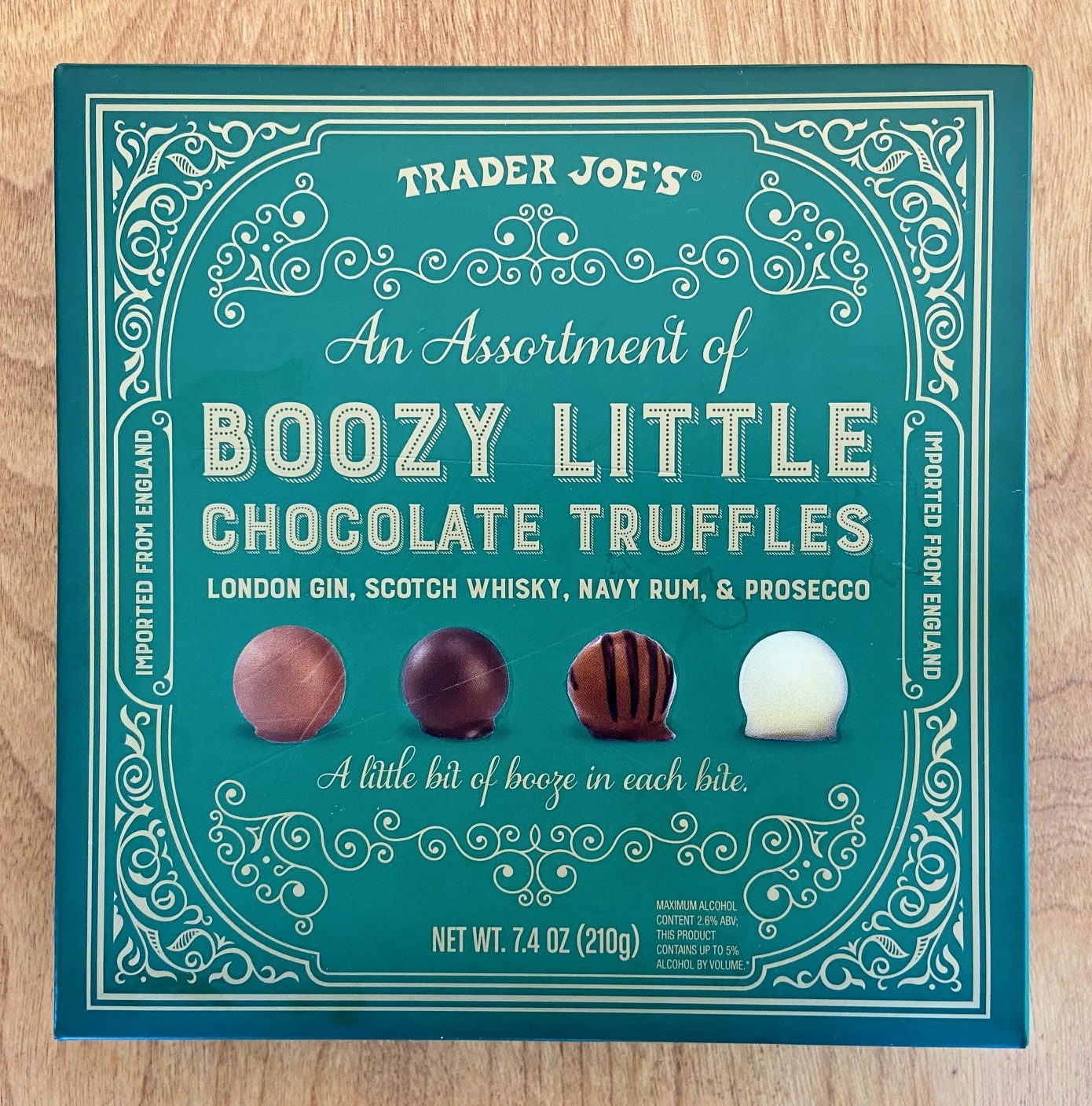 Trader Joe's Boozy Little Chocolate Truffles, 210g