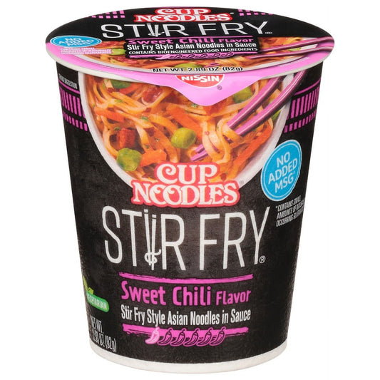 Nouilles Nissin Cup, sautées au piment doux, 82 g