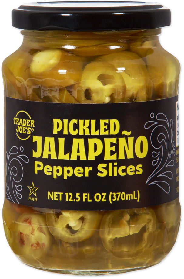 Trader Joe's Pickled Jalapeño Pepper Slices, 370mL