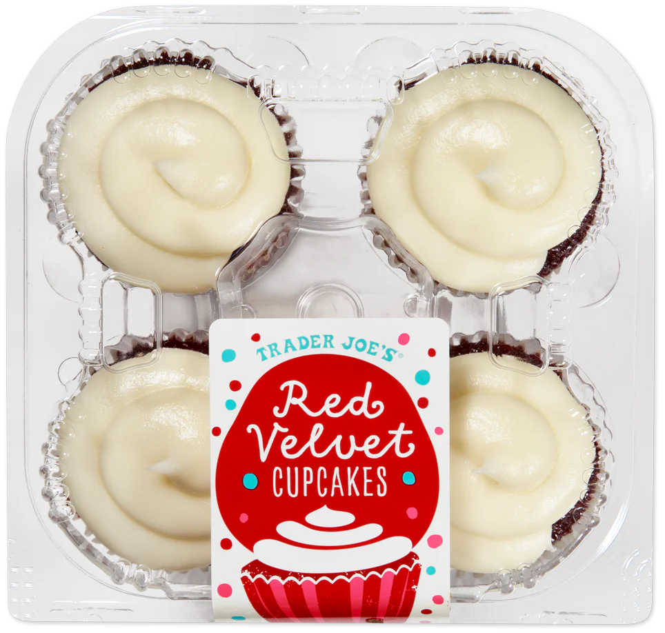 Trader Joe's Red Velvet Cupcakes, 298g