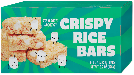 Trader Joe's Crispy Rice Bars, 176g