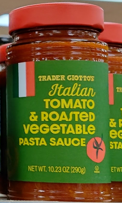 Trader Joe's Italian Tomato & Roasted Vegetable Sauce, 290g