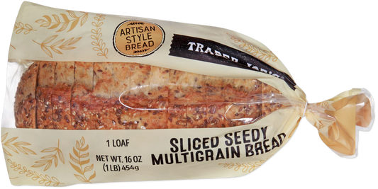 Trader Joe's Sliced Seedy Multigrain Bread, 454g