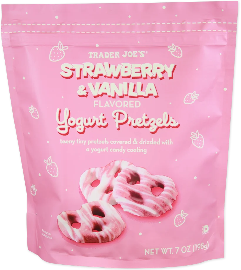 Trader Joe's Strawberry & Vanilla Yogourt Pretzels, 198g