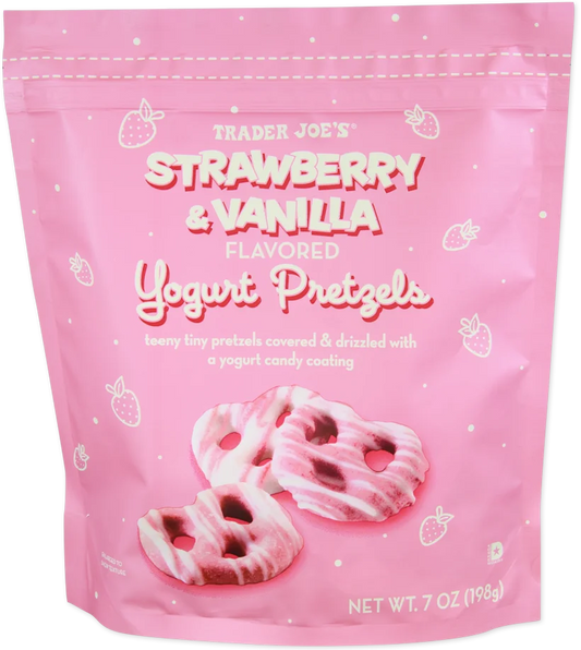 Trader Joe's Strawberry & Vanilla Yogourt Pretzels, 198g