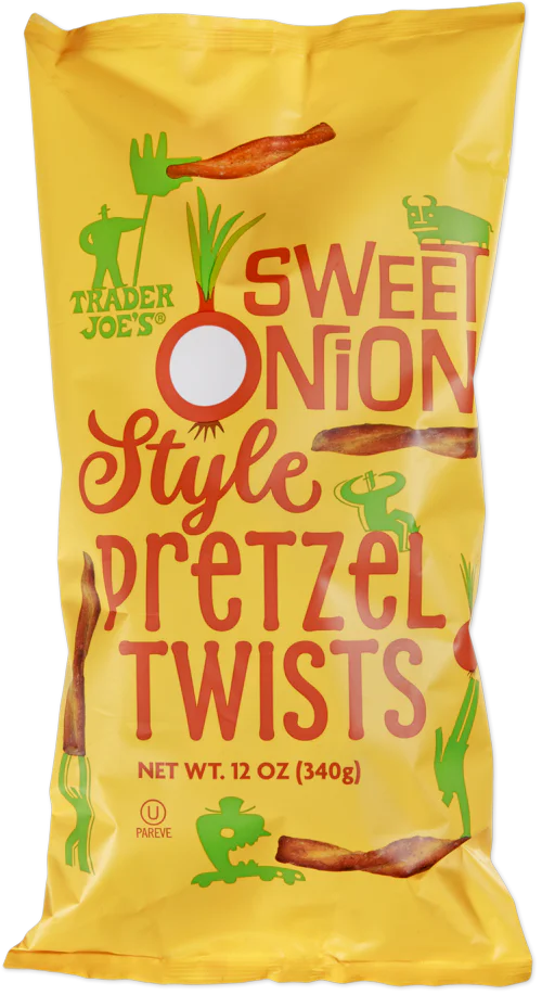 Trader Joe's Sweet Onion Style Pretzel Twists, 340g