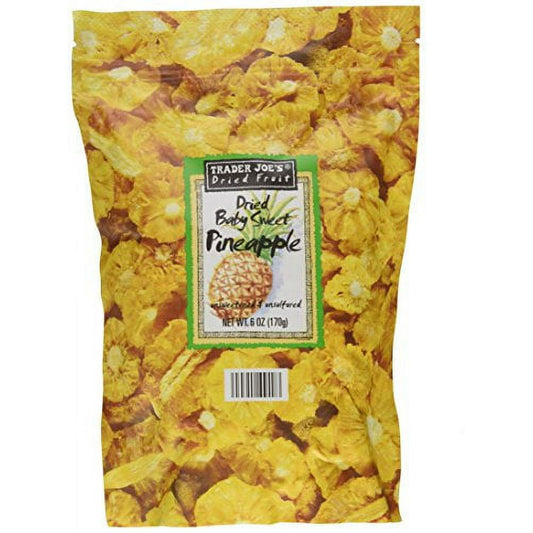Trader Joe's Dried Baby Sweet Pineapple, 170g
