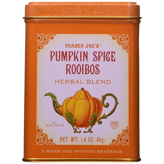 Trader Joe's Pumpkin Spice Rooibos Tea, 40g