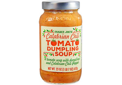 Trader Joe’s Calabrian Chili Tomato Dumpling Soup, 652g