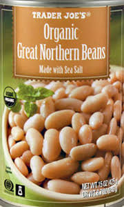 Trader Joe’s Organic Great Northern Beans, 439g