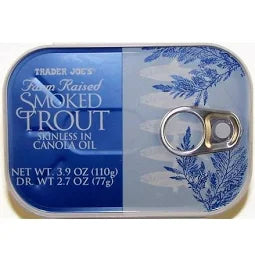 Trader Joe’s Smoked Farm Raised Trout Fillets, 110g