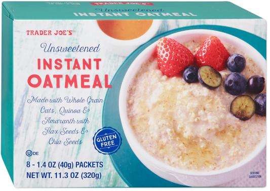 Trader Joe's Unsweetened Oatmeal, 320g