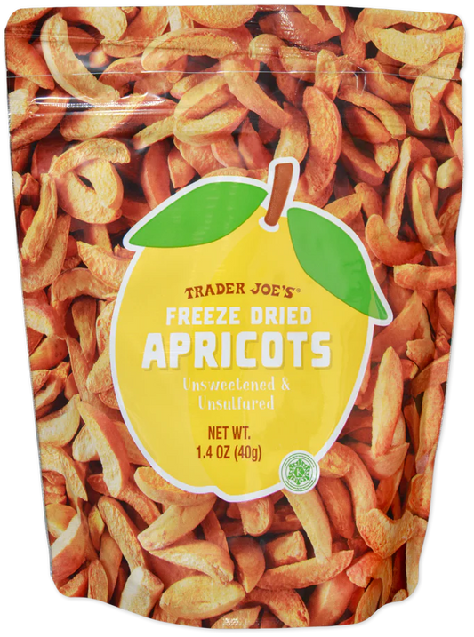 Trader Joe's Freeze Dried Apricots, 40g