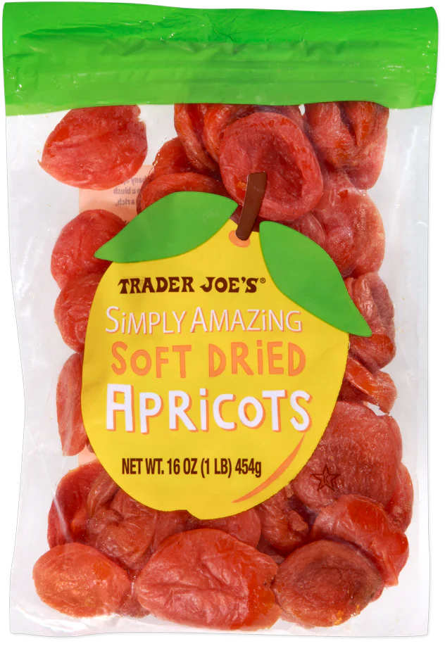 Trader Joe's Simply Amazing Soft Dried Apricots, 454g