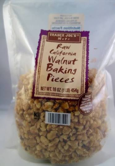 Trader Joe's California Walnut Baking Pieces, 454g