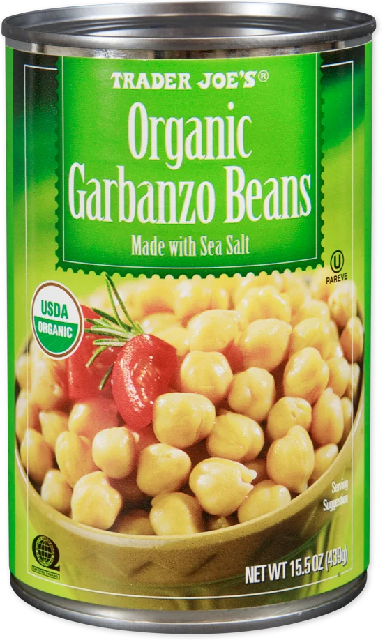 Trader Joe's Organic Garbanzo Beans, 439g