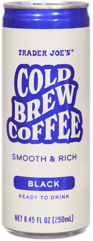 Trader Joe's Cold Brew Coffee Black, 250mL