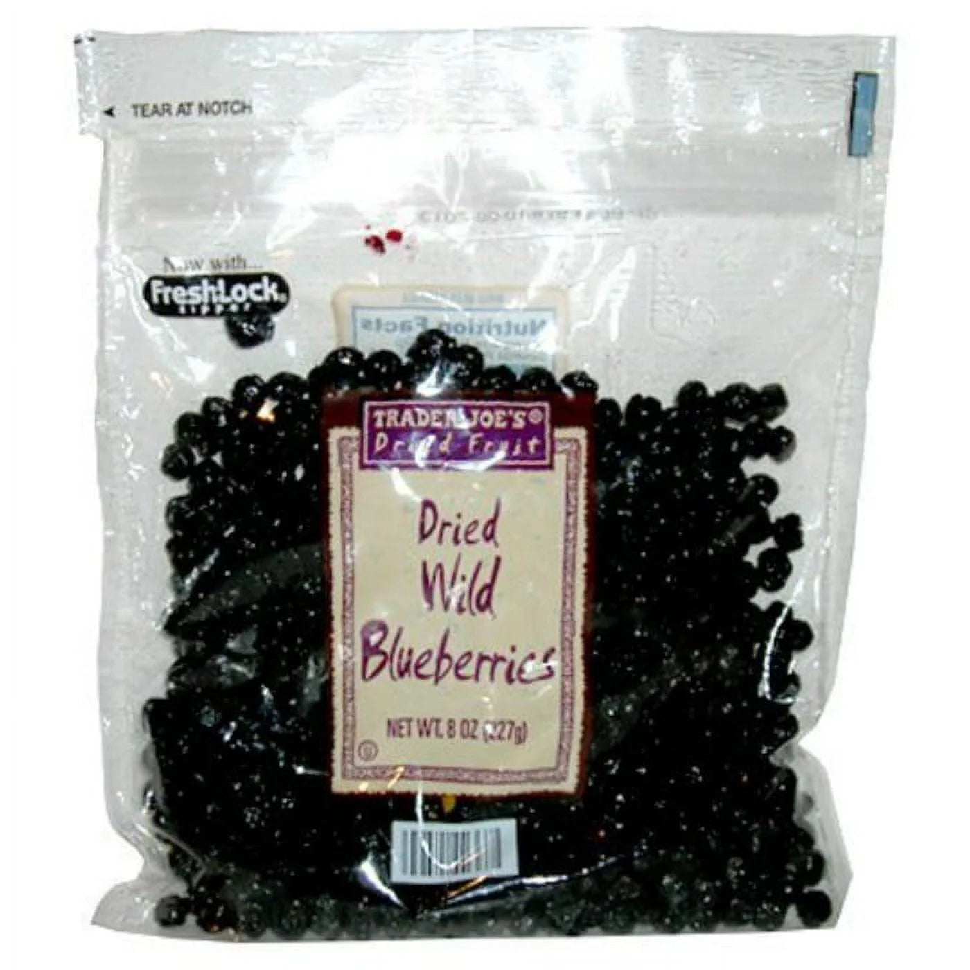 Trader Joe's Dried Wild Blueberries, 227g