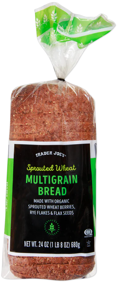 Trader Joe's Sprouted Wheat Multigrain Bread, 680g