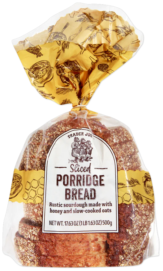 Trader Joe's Sliced Porridge Bread, 500g
