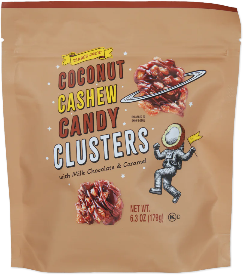Trader Joe's Coconut Cashew Candy Clusters, 179g