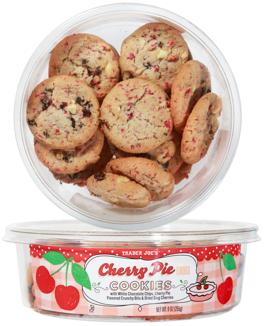 Trader Joe's Cherry Pie Flavoured Cookies, 255g