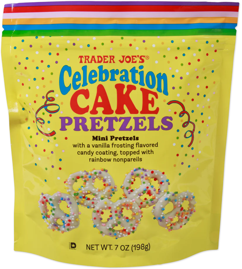Trader Joe's Celebration Cake Pretzels, 198g