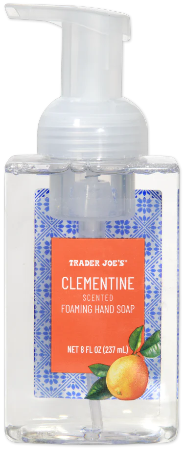 Trader Joe's Clementine Scented Foaming Hand Soap, 237g