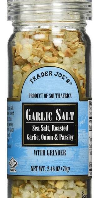Trader Joe's Garlic Salt with Grinder, 70g