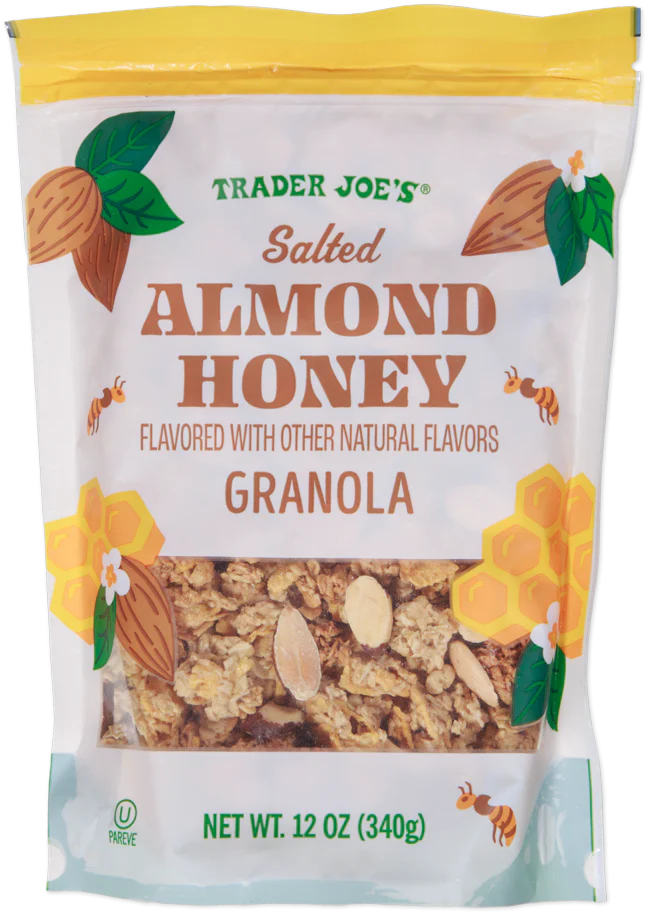 Trader Joe's Salted Almond Honey Granola, 340g