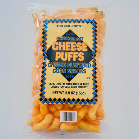 Trader Joe's Reduced Fat Cheese Puffs, 156g