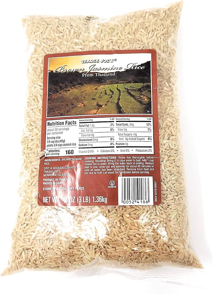 Trader Joe's Brown Jasmine Rice, 1.36kg