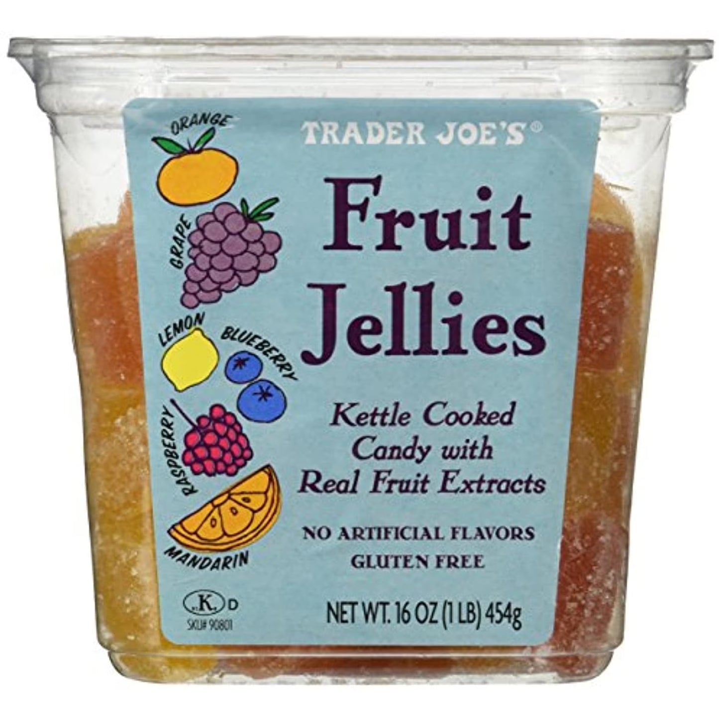 Trader Joe's Fruity Jellies, 454g