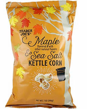 Trader Joe's Maple & Sea Salt Kettle Corn, 198g