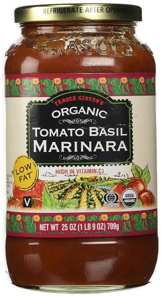 Trader Joe's Organic Tomato Basil Marinara, 709g