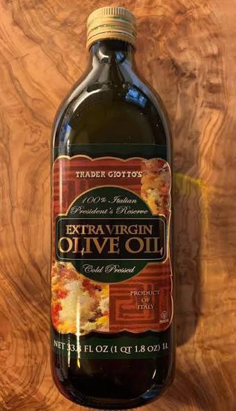 Trader Joe’s 100% Italian President’s Reserve Extra Virgin Olive Oil, 1L