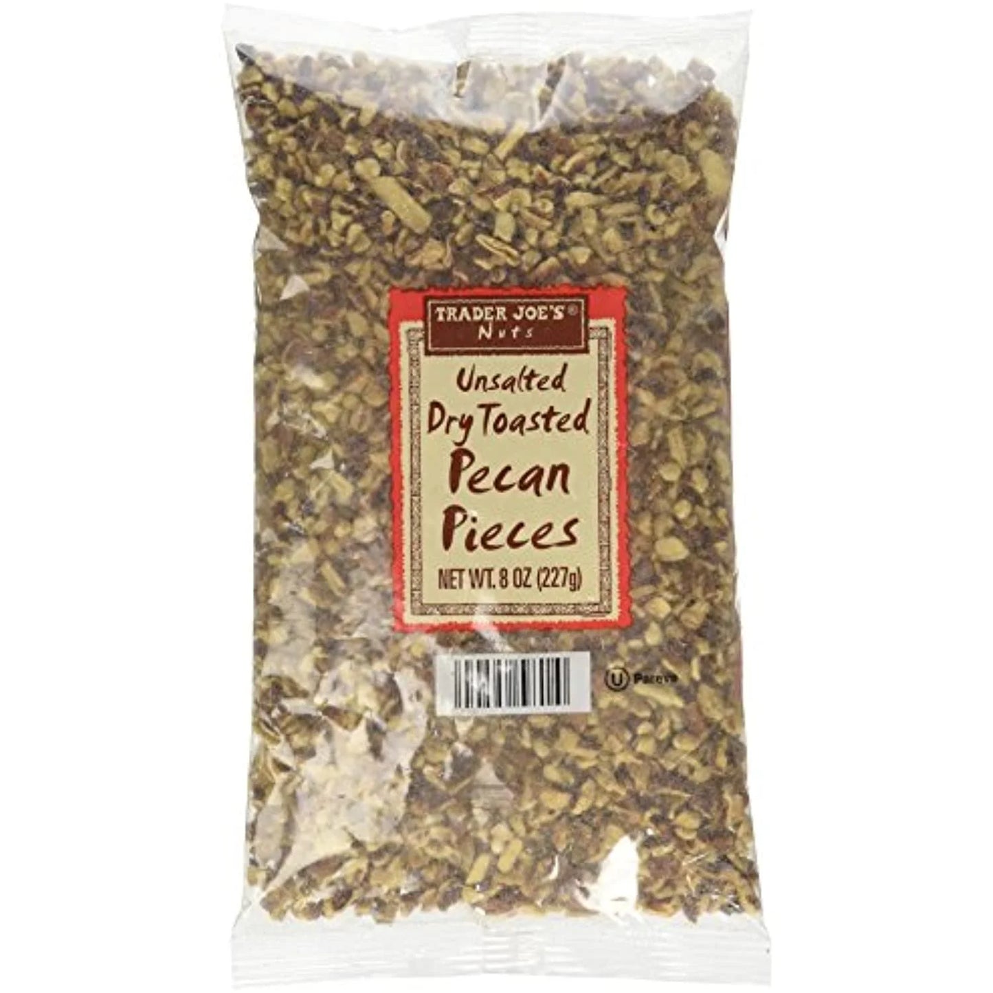 Trader Joe’s Unsalted Dry Toasted Pecan Pieces, 227g