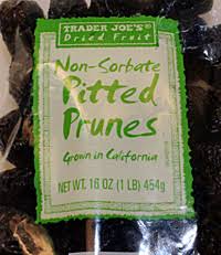 Trader Joe’s Non-Sorbate Pitted Prunes, 454g