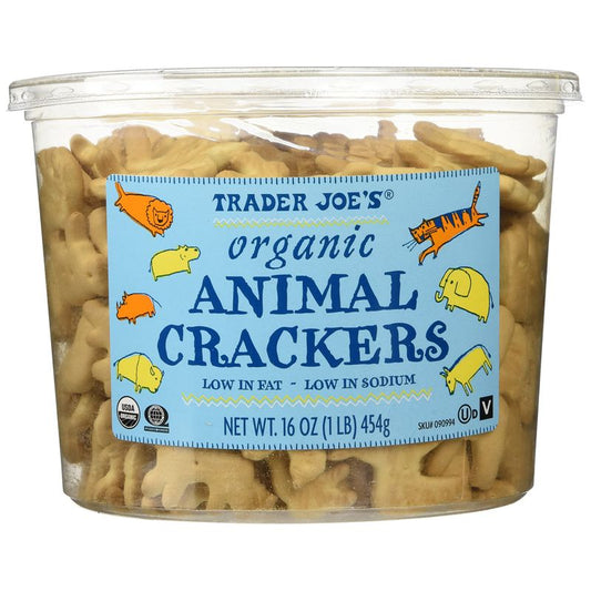 Trader Joe's Organic Animal Crackers, 454g